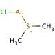 Chloro(dimethylsulfide)gold(I) (CAS 29892-37-3) - chemical structure image