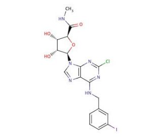 Chloro-IB-MECA (CAS 163042-96-4) - chemical structure image