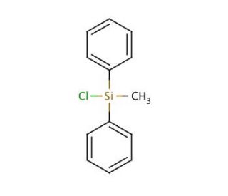 Chloro(methyl)diphenylsilane (CAS 144-79-6) - chemical structure image