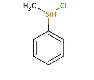 Chloro(methyl)phenylsilane (CAS 1631-82-9) - chemical structure image