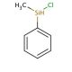 Chloro(methyl)phenylsilane (CAS 1631-82-9) - chemical structure image
