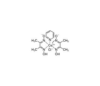 Chloro(pyridine)bis(dimethylglyoximato)cobalt(III) (CAS 23295-32-1) - chemical structure image