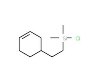 Chloro[2-(3-cyclohexen-1-yl)ethyl]dimethylsilane (CAS 5089-25-8) - chemical structure image