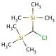 Chlorobis(trimethylsilyl)methane (CAS 5926-35-2) - chemical structure image
