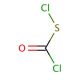 Chlorocarbonylsulfenyl chloride (CAS 2757-23-5) - chemical structure image