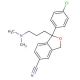 Chlorocitalopram (CAS 64169-57-9) - chemical structure image
