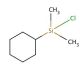 Chlorocyclohexyldimethylsilane (CAS 71864-47-6) - chemical structure image
