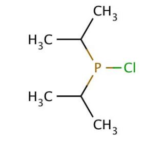 Chlorodiisopropylphosphine (CAS 40244-90-4) - chemical structure image