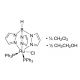Chloro[hydrotris(pyrazol-1-yl)borato]bis(triphenylphosphine)ruthenium(II)-dichloromethane/ethanol adduct - chemical structure