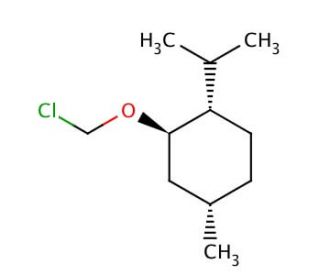 (&plus;)-Chloromethyl isomenthyl ether (CAS 144177-48-0) - chemical structure image