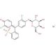 Chlorophenol red β-D-galactopyranoside sodium salt (CAS 99792-50-4) - chemical structure image