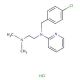 Chloropyramine hydrochloride (CAS 6170-42-9) - chemical structure image