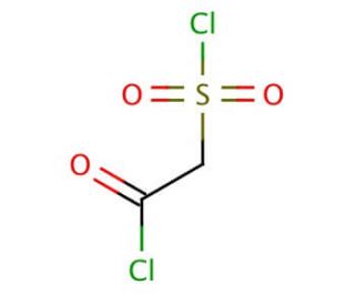 Chlorosulfonylacetyl chloride (CAS 4025-77-8) - chemical structure image