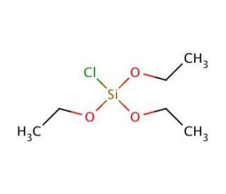 Chlorotriethoxysilane (CAS 4667-99-6) - chemical structure image