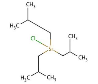 Chlorotriisobutylsilane (CAS 13154-25-1) - chemical structure image