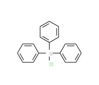 Chlorotriphenylsilane (CAS 76-86-8) - chemical structure image