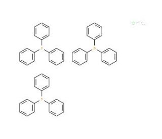 Chlorotris(triphenylphosphine)cobalt(I) (CAS 26305-75-9) - chemical structure image