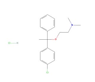 Chlorphenoxamine (CAS 77-38-3) - chemical structure image