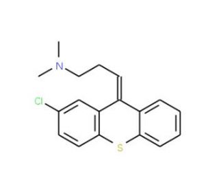 Chlorprothixene (CAS 113-59-7) - chemical structure image