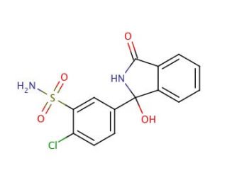 Chlorthalidone (CAS 77-36-1) - chemical structure image