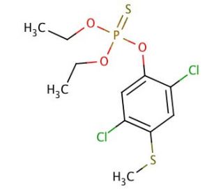 Chlorthiophos (CAS 60238-56-4) - chemical structure image