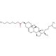 Cholesteryl caprylate (CAS 1182-42-9) - chemical structure image