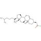 Cholesteryl chloroformate (CAS 7144-08-3) - chemical structure image