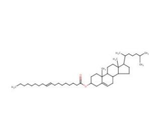 Cholesteryl elaidate (CAS 19485-76-8) - chemical structure image