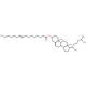 Cholesteryl palmitelaidate (CAS 102679-72-1) - chemical structure image