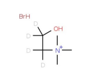 Choline-1,1,2,2-d<sub>4</sub> bromide (CAS 285979-69-3) - chemical structure image