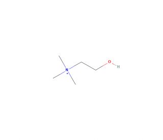 Choline (CAS 62-49-7) - chemical structure image