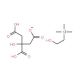 Choline dihydrogencitrate salt (CAS 77-91-8) - chemical structure image