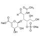 Chondroitin disaccharide Δdi-4S sodium salt (CAS 136144-56-4) - chemical structure image