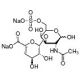 Chondroitin disaccharide Δdi-6S sodium salt (CAS 136132-72-4) - chemical structure image