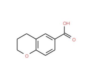 Chroman-6-carboxylic acid (CAS 103203-84-5) - chemical structure image