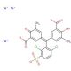 Chromeazurol S (CAS 1667-99-8) - chemical structure image