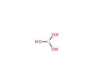 Chromium hydroxide (CAS 1308-14-1) - chemical structure image
