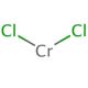 Chromium(II) chloride (CAS 10049-05-5) - chemical structure image