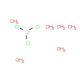 Chromium(III) chloride hexahydrate (CAS 10060-12-5) - chemical structure image