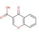 Chromone-3-carboxylic acid (CAS 39079-62-4) - chemical structure image