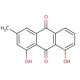 Chrysophanol (CAS 481-74-3) - chemical structure image