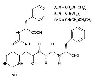 Chymostatin (CAS 9076-44-2) - chemical structure image