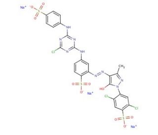 Cibacron Brilliant Yellow 3G-P (CAS 50662-99-2) - chemical structure image