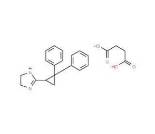 Cibenzoline succinate (CAS 100678-32-8) - chemical structure image