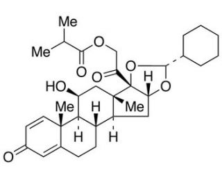 Ciclesonide (CAS 126544-47-6) - chemical structure image