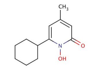 Ciclopirox (CAS 29342-05-0) - chemical structure image