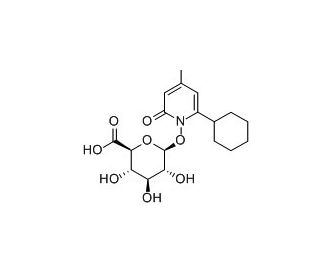 Ciclopirox beta-D-Glucuronide (CAS 79419-54-8) - chemical structure image