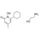 Ciclopirox Olamine (CAS 41621-49-2) - chemical structure image