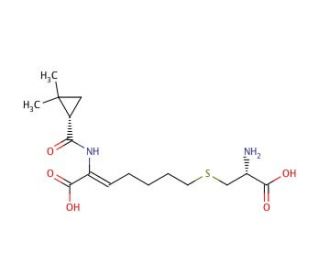 Cilastatin (CAS 82009-34-5) - chemical structure image