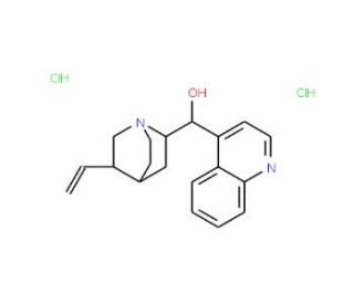 Cinchonidine Dihydrochloride (CAS 24302-67-8) - chemical structure image